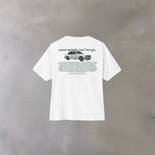 "SOME PEOPLE CAN'T LET GO" OVERSIZED HEAVY TEE