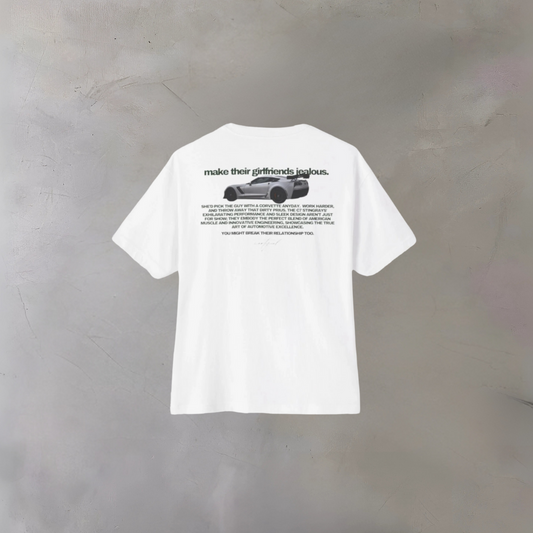 "MAKE THEIR GIRLFRIENDS JEALOUS" OVERSIZED HEAVY TEE
