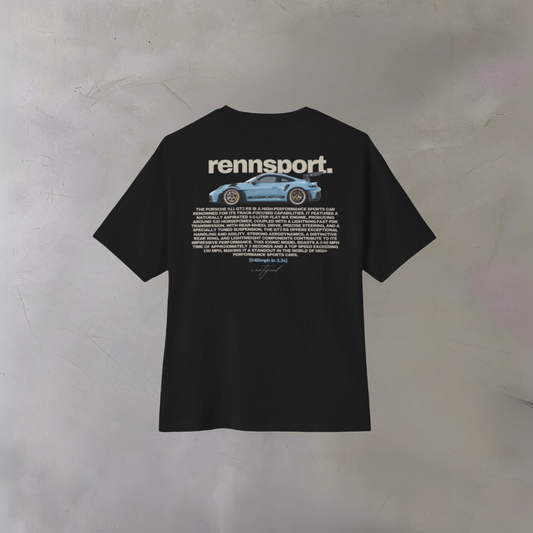 "RENNSPORT." OVERSIZED HEAVY TEE