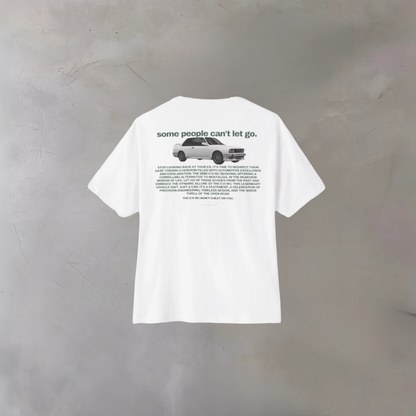 "SOME PEOPLE CAN'T LET GO" OVERSIZED HEAVY TEE